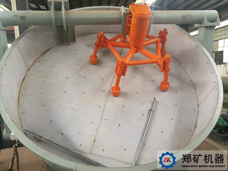 新鄉(xiāng)某化工廠直徑2.5米成球盤項目