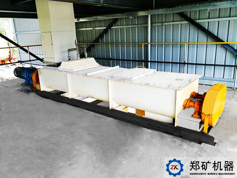 熱烈祝賀寧波ZJ400×5m雙軸攪拌機(jī)設(shè)備交貨完成！